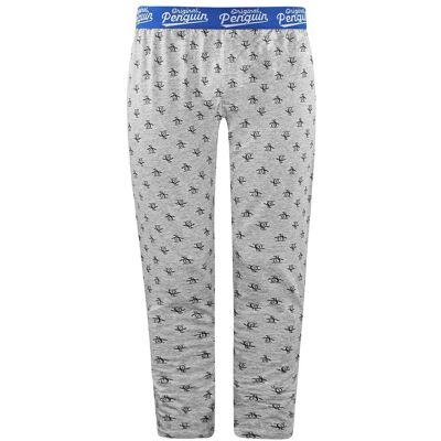 Original Penguin Lounge Mens Grey Pyjamas Bottoms Grau L Original Penguin Lounge Mens Grey Pyjamas Bottoms Grau L