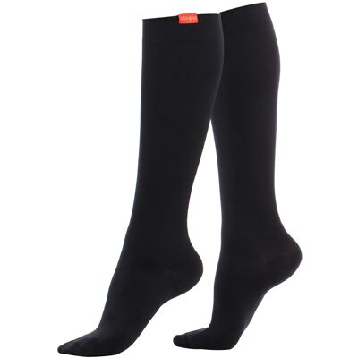 VIM&VIGR Baumwollsocken mit abgestufter Kompression - Schwarz - S/M VIM&VIGR Baumwollsocken mit abgestufter Kompression - Schwarz - S/M