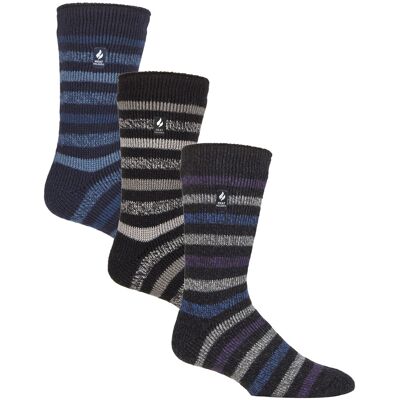 HEAT HOLDERS - 3er-Pack Multipack Herren Isolierte Thermosocken für den Winter - Plain H&T Mehrfarben EU 39 - 45 HEAT HOLDERS - 3er-Pack Multipack Herren Isolierte Thermosocken für den Winter - Plain H&T Mehrfarben EU 39 - 45