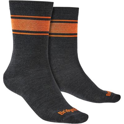 Bridgedale - Herren Liner Base Layer Merino Socken - Graphit Grau EU 43 - 45 Bridgedale - Herren Liner Base Layer Merino Socken - Graphit Grau EU 43 - 45