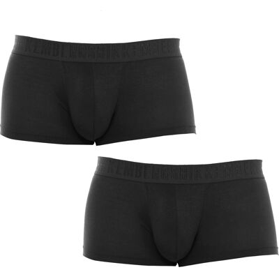 Bikkembergs Pack-2 Boxer Mode Bambus BKK1UTR03BI Mann Schwarz M Bikkembergs Pack-2 Boxer Mode Bambus BKK1UTR03BI Mann Schwarz M