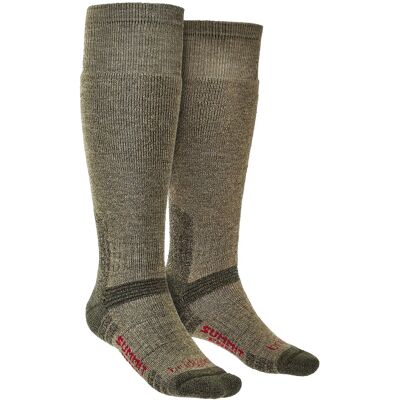 Bridgedale - Herren Kniestrümpfe aus Merinowolle - Olive Grün EU 43 - 45 Bridgedale - Herren Kniestrümpfe aus Merinowolle - Olive Grün EU 43 - 45