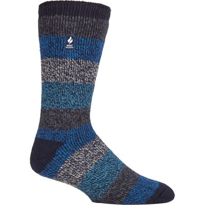 Heat Holders Wärmehalter - Herren extra dicke Thermosocken für den Winter Warme flauschige Fleece isolierte Socken Geschenke für Männer - Marineblau / Petrol (Milan) Blau EU 39 - 45 Heat Holders Wärmehalter - Herren extra dicke Thermosocken für den Winter Warme flauschige Fleece isolierte Socken Geschenke für Männer - Marineblau / Petrol (Milan) Blau EU 39 - 45