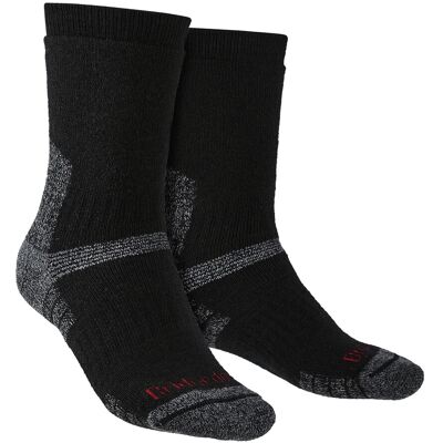 Bridgedale - Herren Outdoor Merinowolle Kniestrümpfe - Schwarz Schwarz EU 43 - 45 Bridgedale - Herren Outdoor Merinowolle Kniestrümpfe - Schwarz Schwarz EU 43 - 45