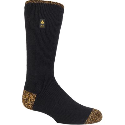 Mens Long Thermal Work Socks Heat Holders Thick Knee High Heavy Duty Socks Boot Socks for Winter - Black Schwarz EU 39 - 45 Mens Long Thermal Work Socks Heat Holders Thick Knee High Heavy Duty Socks Boot Socks for Winter - Black Schwarz EU 39 - 45