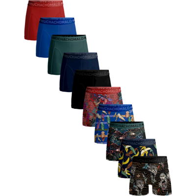 Muchachomalo - 10er Pack Boxershorts Männer Mehrfarben L Muchachomalo - 10er Pack Boxershorts Männer Mehrfarben L