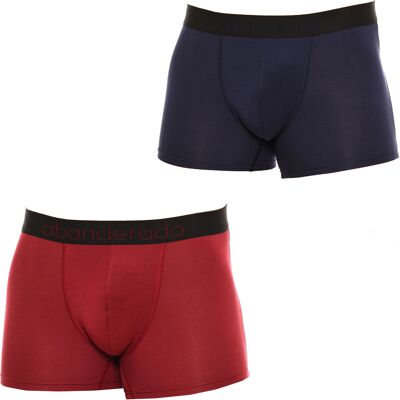 Abanderado 2er-Pack Sensitive Bambus-Boxershorts A0C7M für Herren Mehrfarben M Abanderado 2er-Pack Sensitive Bambus-Boxershorts A0C7M für Herren Mehrfarben M