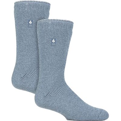 Heat Holders Herren 2er-Pack Merinowoll-Thermo-Strümpfe Blau EU 39 - 45 Heat Holders Herren 2er-Pack Merinowoll-Thermo-Strümpfe Blau EU 39 - 45