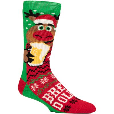 Heat Holders Herren Thermo Lite Weihnachts-Socken für den Winter Mehrfarben EU 39 - 45 Heat Holders Herren Thermo Lite Weihnachts-Socken für den Winter Mehrfarben EU 39 - 45