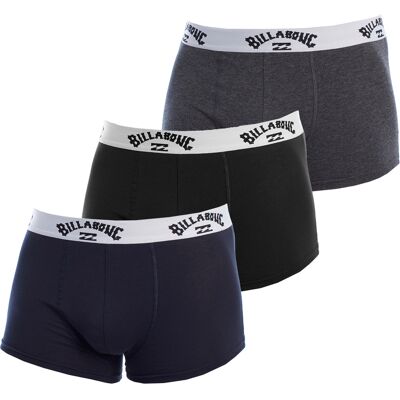 Billabong 3er-Pack BG-Boxershorts für Herren Schwarz/Mehrfarbig XL Billabong 3er-Pack BG-Boxershorts für Herren Schwarz/Mehrfarbig XL