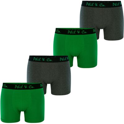 Phil & Co. Berlin Retro Pants Jersey 4-Pack Mehrfarben L Phil & Co. Berlin Retro Pants Jersey 4-Pack Mehrfarben L