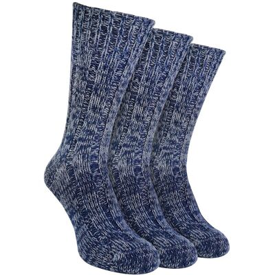 Sock Snob 3er Pack Herren Warme 100% Wolle Gerippte Socken mit Verstärktem Fersen- und Zehenbereich Blau EU 39 - 45 Sock Snob 3er Pack Herren Warme 100% Wolle Gerippte Socken mit Verstärktem Fersen- und Zehenbereich Blau EU 39 - 45