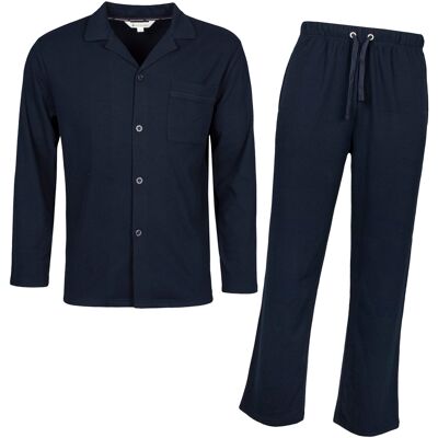 Heat Holders Herren Thermo-Pyjama-Set mit langärmligem Oberteil und Unterteil für kalte Nächte Marine S Heat Holders Herren Thermo-Pyjama-Set mit langärmligem Oberteil und Unterteil für kalte Nächte Marine S