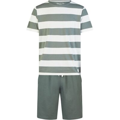Phil & Co. Berlin Herren Pyjama MondaySchlafanzug, Pyjama Set, Nachtwäsche Hellgrün 2XL Phil & Co. Berlin Herren Pyjama MondaySchlafanzug, Pyjama Set, Nachtwäsche Hellgrün 2XL