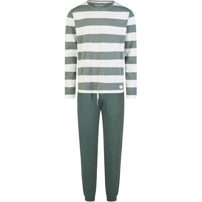 Phil & Co. Berlin Herren Pyjama MondaySchlafanzug, Pyjama Set, Nachtwäsche Hellgrün 2XL Phil & Co. Berlin Herren Pyjama MondaySchlafanzug, Pyjama Set, Nachtwäsche Hellgrün 2XL