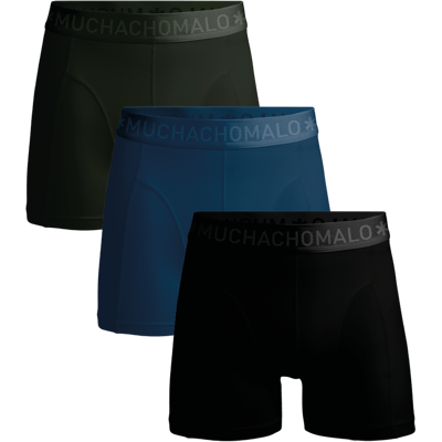 Muchachomalo Boxershorts aus Baumwoll-Modal für Herren – 3er-Pack – Herrenunterwäsch Mehrfarben L Muchachomalo Boxershorts aus Baumwoll-Modal für Herren – 3er-Pack – Herrenunterwäsch Mehrfarben L