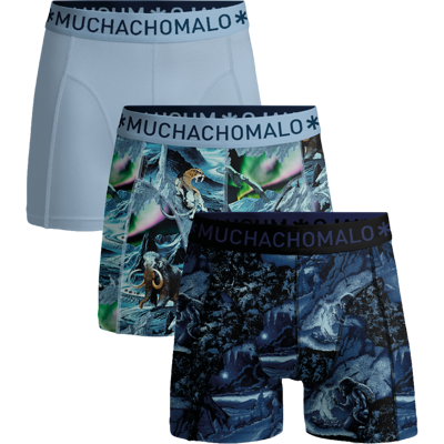 Muchachomalo Boxershorts, 3er-Pack, Herrenunterwäsche - Mehrfarbig Mehrfarbig M Muchachomalo Boxershorts, 3er-Pack, Herrenunterwäsche - Mehrfarbig Mehrfarbig M