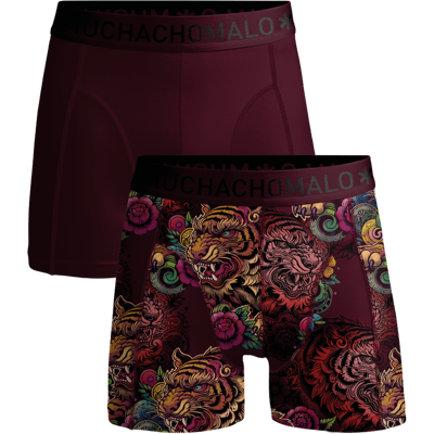 Muchachomalo Boxershorts aus Baumwoll-Modal für Herren – 2er-Pack – Herrenunterwäsch Mehrfarben L Muchachomalo Boxershorts aus Baumwoll-Modal für Herren – 2er-Pack – Herrenunterwäsch Mehrfarben L