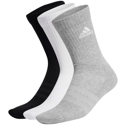 Adidas Herren gepolsterte Crew-Socken, 3er-Pack Mehrfarben Adidas Herren gepolsterte Crew-Socken, 3er-Pack Mehrfarben