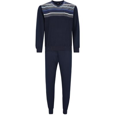 Hajo Schlafanzug Klima Komfort® Pyjama Marine 2XL Hajo Schlafanzug Klima Komfort® Pyjama Marine 2XL