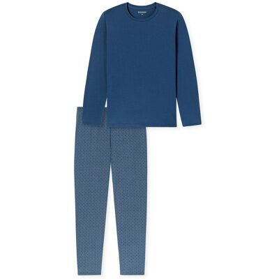 Schiesser Herren Pyjama Casual EssentialsSchlafanzug, Pyjama Set, Nachtwäsche Dunkelblau EU56 Schiesser Herren Pyjama Casual EssentialsSchlafanzug, Pyjama Set, Nachtwäsche Dunkelblau EU56