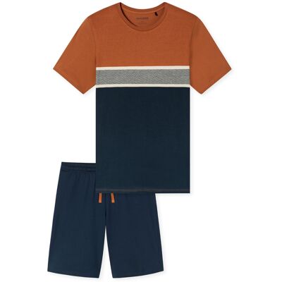 Schiesser Herren Pyjama CasualSchlafanzug, Pyjama Set, Nachtwäsche Dunkelblau EU56 Schiesser Herren Pyjama CasualSchlafanzug, Pyjama Set, Nachtwäsche Dunkelblau EU56