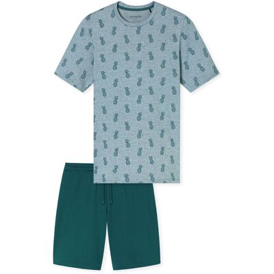 Schiesser Herren Pyjama 955Schlafanzug, Pyjama Set, Nachtwäsche Grün EU 54 Schiesser Herren Pyjama 955Schlafanzug, Pyjama Set, Nachtwäsche Grün EU 54