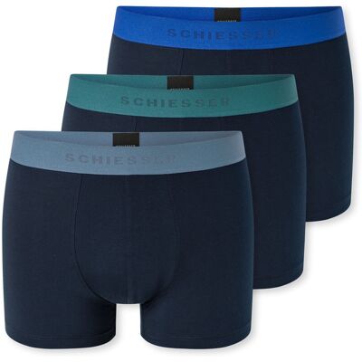 Schiesser Herren Trunk 955Unterhose, Unterwäsche, Boxer Trunk Dunkelblau S Schiesser Herren Trunk 955Unterhose, Unterwäsche, Boxer Trunk Dunkelblau S