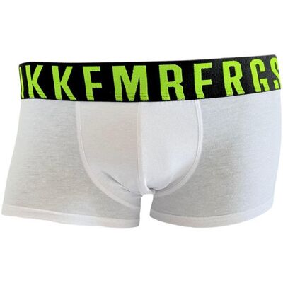 Bikkembergs Weiße Baumwollboxershorts für Herren Weiß L Bikkembergs Weiße Baumwollboxershorts für Herren Weiß L