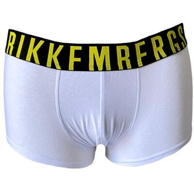 Bikkembergs Weiße Baumwoll-Boxershorts für Herren Weiß M Bikkembergs Weiße Baumwoll-Boxershorts für Herren Weiß M
