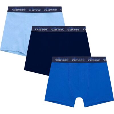 Ellesse - "Muxel888" Boxershorts für Herren (3er-Pack) (Marine/Blau/Hellblau) Marine L Ellesse - "Muxel888" Boxershorts für Herren (3er-Pack) (Marine/Blau/Hellblau) Marine L