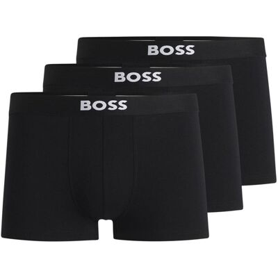 Boss - Unterwäsche für Herren (3er-Pack) (Samtschwarz) Schwarz XL Boss - Unterwäsche für Herren (3er-Pack) (Samtschwarz) Schwarz XL