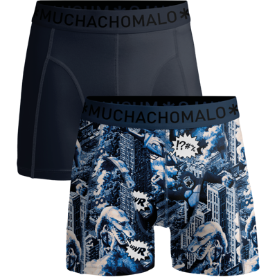 Muchachomalo Herren Boxershorts – 2er-Pack – Herren Unterhosen Mehrfarbig L Muchachomalo Herren Boxershorts – 2er-Pack – Herren Unterhosen Mehrfarbig L