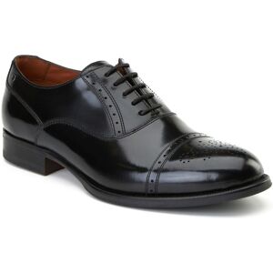 Base London Franklin Herrenschuhe Aus Schwarzem Leder Oxford Schwarz EU 46 / UK 11 Base London Franklin Herrenschuhe Aus Schwarzem Leder Oxford Schwarz EU 46 / UK 11