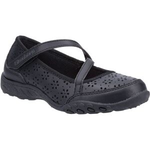 Skechers Breathe Easy Playground Poppies Mädchenschuhe Aus Schwarzem Leder Schwarz EU 46.5 / UK 11,5 Skechers Breathe Easy Playground Poppies Mädchenschuhe Aus Schwarzem Leder Schwarz EU 46.5 / UK 11,5