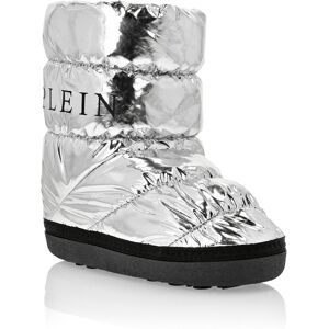 Philipp Plein Snow Boots Plein Print Silber US 39 Philipp Plein Snow Boots Plein Print Silber US 39
