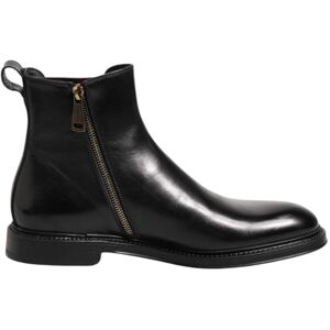 Dolce & Gabbana Seitenreißverschluss Ankle Boots Schwarz EU41 Dolce & Gabbana Seitenreißverschluss Ankle Boots Schwarz EU41