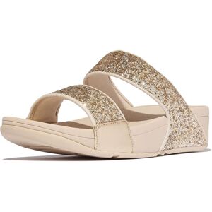 Fitflop Lulu 2 Bar Glitter Polyurethan Damen Sandalen Platino/Silber Gold EU 38 / UK 5 Fitflop Lulu 2 Bar Glitter Polyurethan Damen Sandalen Platino/Silber Gold EU 38 / UK 5