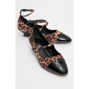 Prologue Uster Niedriger Absatz Mary Jane Pumps (Damen) Leopard EU 36 Prologue Uster Niedriger Absatz Mary Jane Pumps (Damen) Leopard EU 36