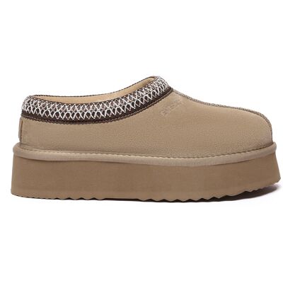 EverAU Australia EVER AU Damen Leder Hausschuhe - Wonga Sand EU 38 / UK 5 EverAU Australia EVER AU Damen Leder Hausschuhe - Wonga Sand EU 38 / UK 5