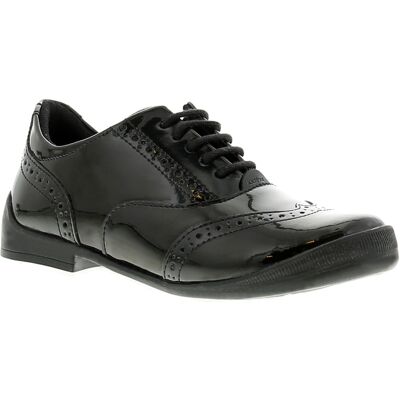Kickers Kicker Bridie Brogue Kinder schwarze Schuhe Schwarz EU 18 / UK 2 Kickers Kicker Bridie Brogue Kinder schwarze Schuhe Schwarz EU 18 / UK 2