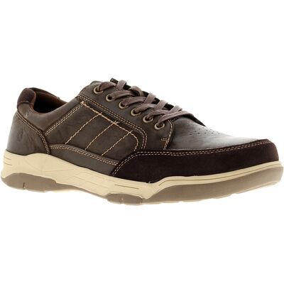 Hush Puppies finley Leder Herren Freizeitschuhe braun Braun EU 44.5 / UK 10 Hush Puppies finley Leder Herren Freizeitschuhe braun Braun EU 44.5 / UK 10