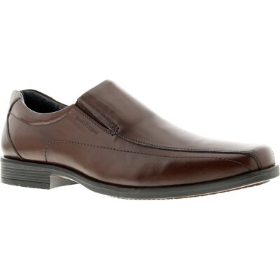 Hush Puppies brody slip on Leder Herren Smart Schuhe braun Braun EU 43 / UK 9 Hush Puppies brody slip on Leder Herren Smart Schuhe braun Braun EU 43 / UK 9