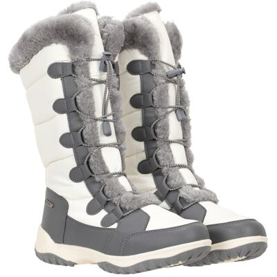 Mountain Warehouse Damen/Damen Snowflake Extreme Lange Schneestiefel (Weiß) Weiß EU 40,5 / UK 7 Mountain Warehouse Damen/Damen Snowflake Extreme Lange Schneestiefel (Weiß) Weiß EU 40,5 / UK 7