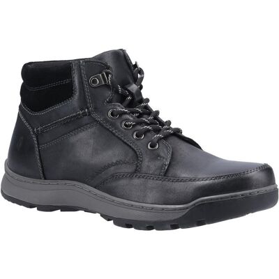 Hush Puppies Herren Grover Lederstiefel (Schwarz) Schwarz EU 39/UK 6 Hush Puppies Herren Grover Lederstiefel (Schwarz) Schwarz EU 39/UK 6