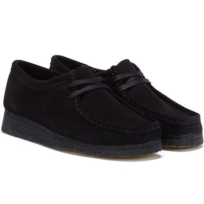 Clarks Originals Wallabee Suede Damen Schuhe - (Schwarz) Schwarz EU 37 / UK 4 Clarks Originals Wallabee Suede Damen Schuhe - (Schwarz) Schwarz EU 37 / UK 4