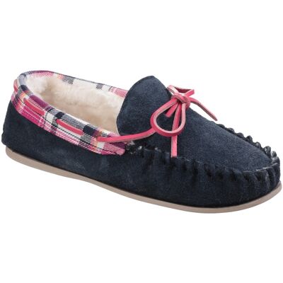 Cotswold Kilkenny - Boot-Hausschuhe - Damen (Marineblau) Marine EU 36 / UK 3 Cotswold Kilkenny - Boot-Hausschuhe - Damen (Marineblau) Marine EU 36 / UK 3