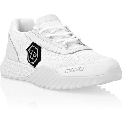 Philipp Plein Runner Sneaker Hexagon Weiß EU 38 Philipp Plein Runner Sneaker Hexagon Weiß EU 38