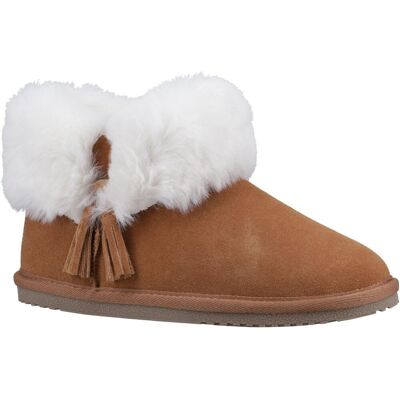 Hush Puppies Ayana Wildleder und Kunstfell Damen Tan Hausschuhe Bräunen EU 36 / UK 3 Hush Puppies Ayana Wildleder und Kunstfell Damen Tan Hausschuhe Bräunen EU 36 / UK 3