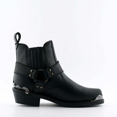 Grinders Herren Schwarze Cowboy Biker Stiefel - Eagle Lo Schwarz EU45 Grinders Herren Schwarze Cowboy Biker Stiefel - Eagle Lo Schwarz EU45